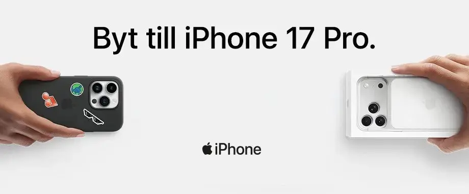 Byt till iPhone 17 Pro
